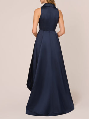A-Line/Princess V-Neck Sleeveless Asymmetrical Mother Of The Bride & Groom Dresses