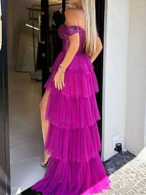 A-Line/Princess Sweetheart Sleeveless Floor-Length Sequins Evening Dresses