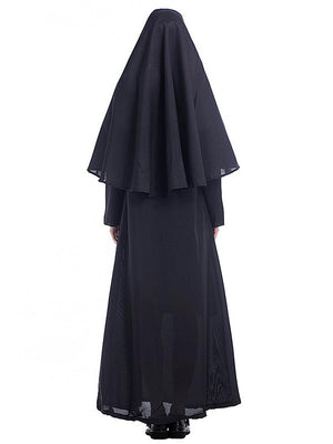 A-Line/Princess Long Sleeves Ankle-Length Halloween Performance Costumes Dress Headdresses and Shawls