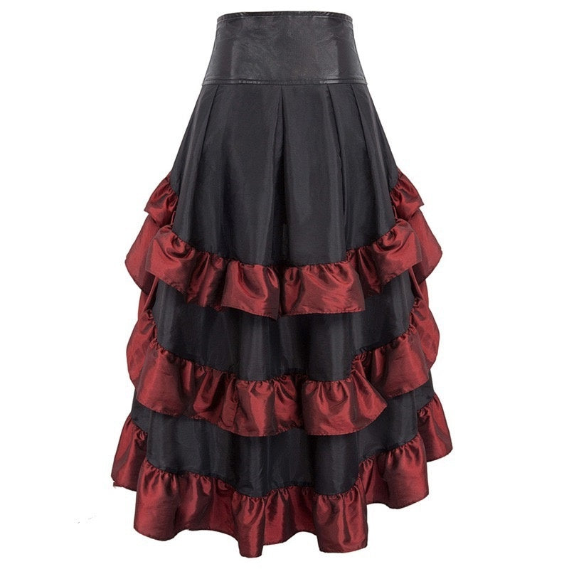 Retro Vintage Pirate Women's Pirate Fantasy Steampunk Casual Daily Medieval Renaissance Skirt