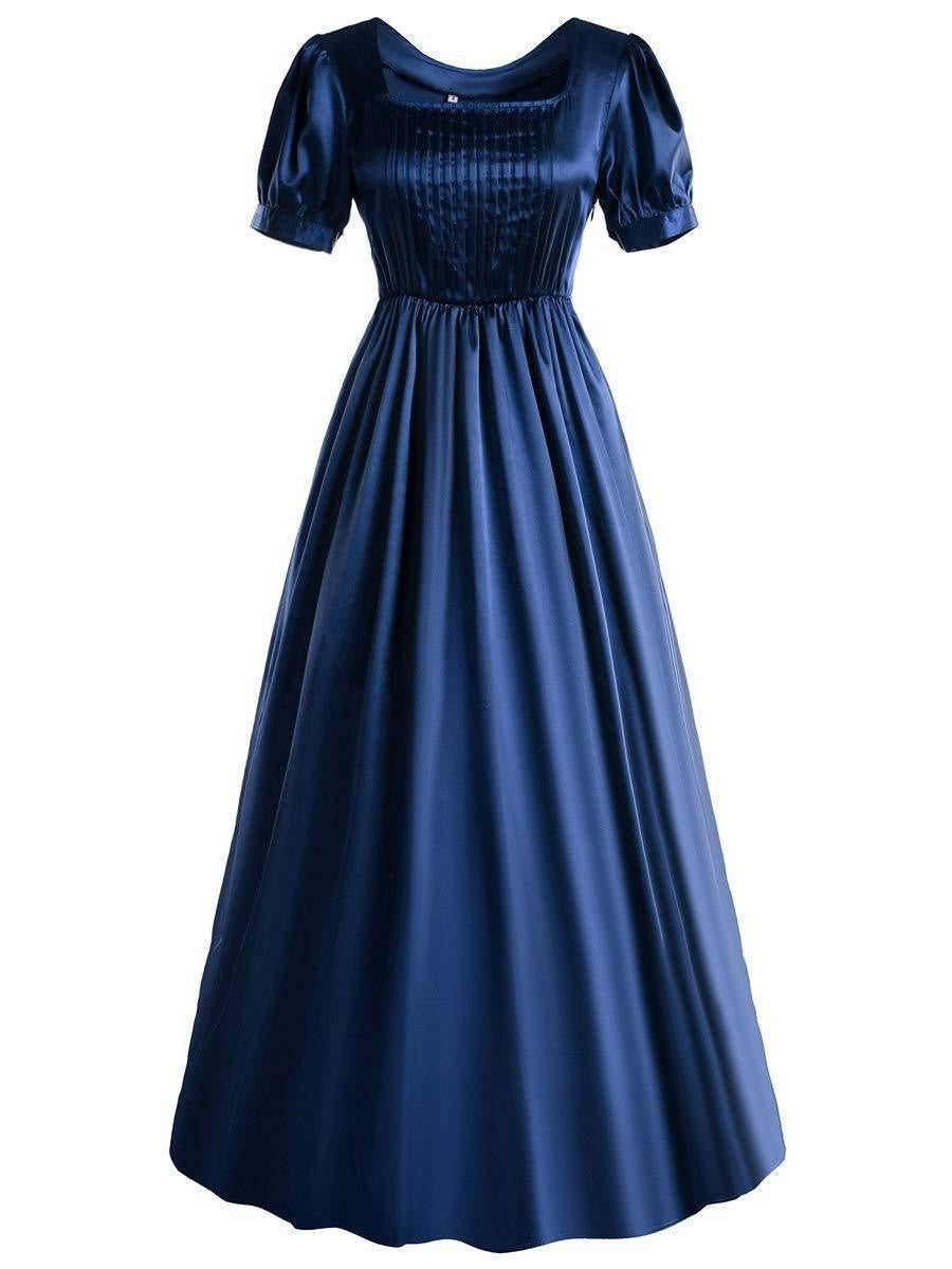Women's Girls' Costume Cosplay Party Masquerade Victorian Medieval Renaissance Cocktail Vintage Dress