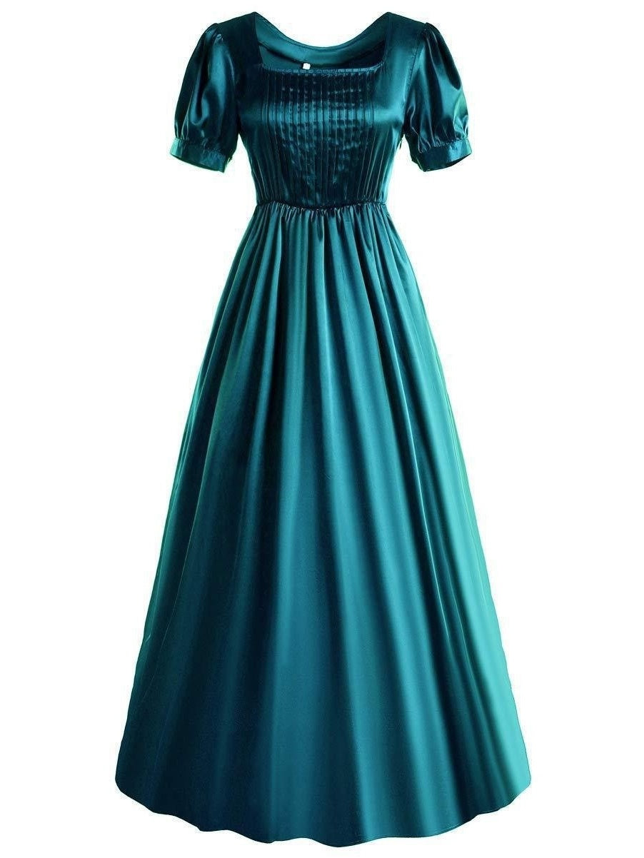 Women's Girls' Costume Cosplay Party Masquerade Victorian Medieval Renaissance Cocktail Vintage Dress
