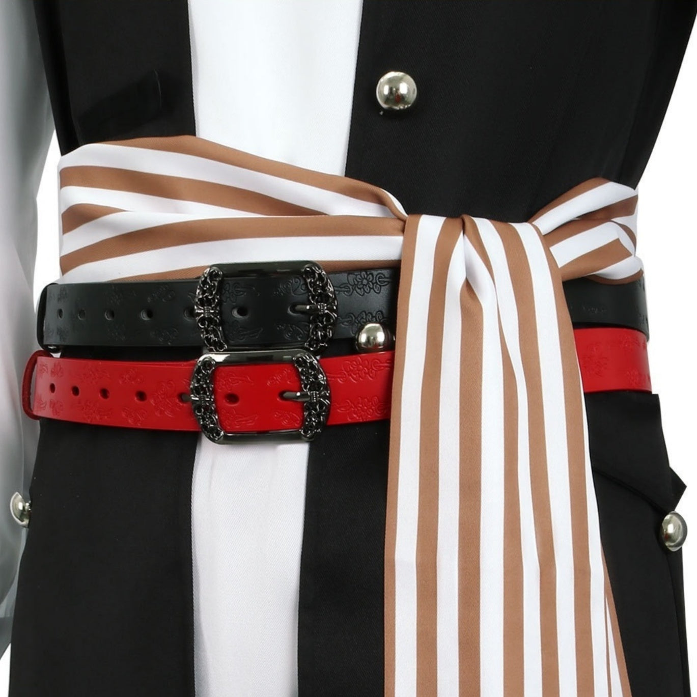 Men's Pirates of the Caribbean Pirate Jack Sparrow Masquerade Party Cosplay Costume