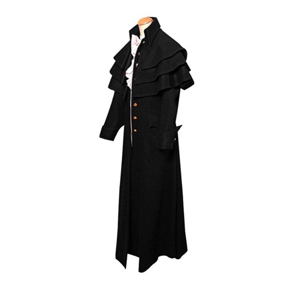 Retro Vintage Plague Doctor Nobleman Punk & Gothic Medieval Coat