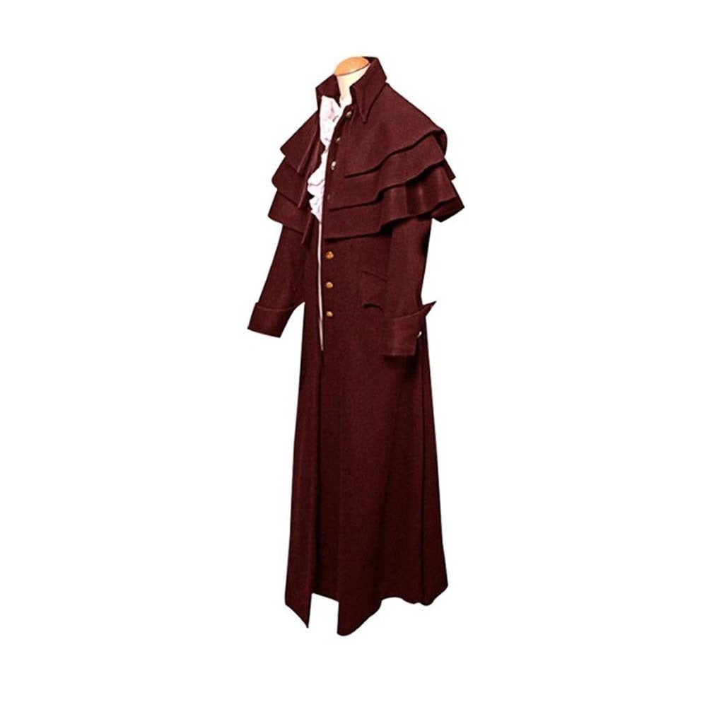 Retro Vintage Plague Doctor Nobleman Punk & Gothic Medieval Coat