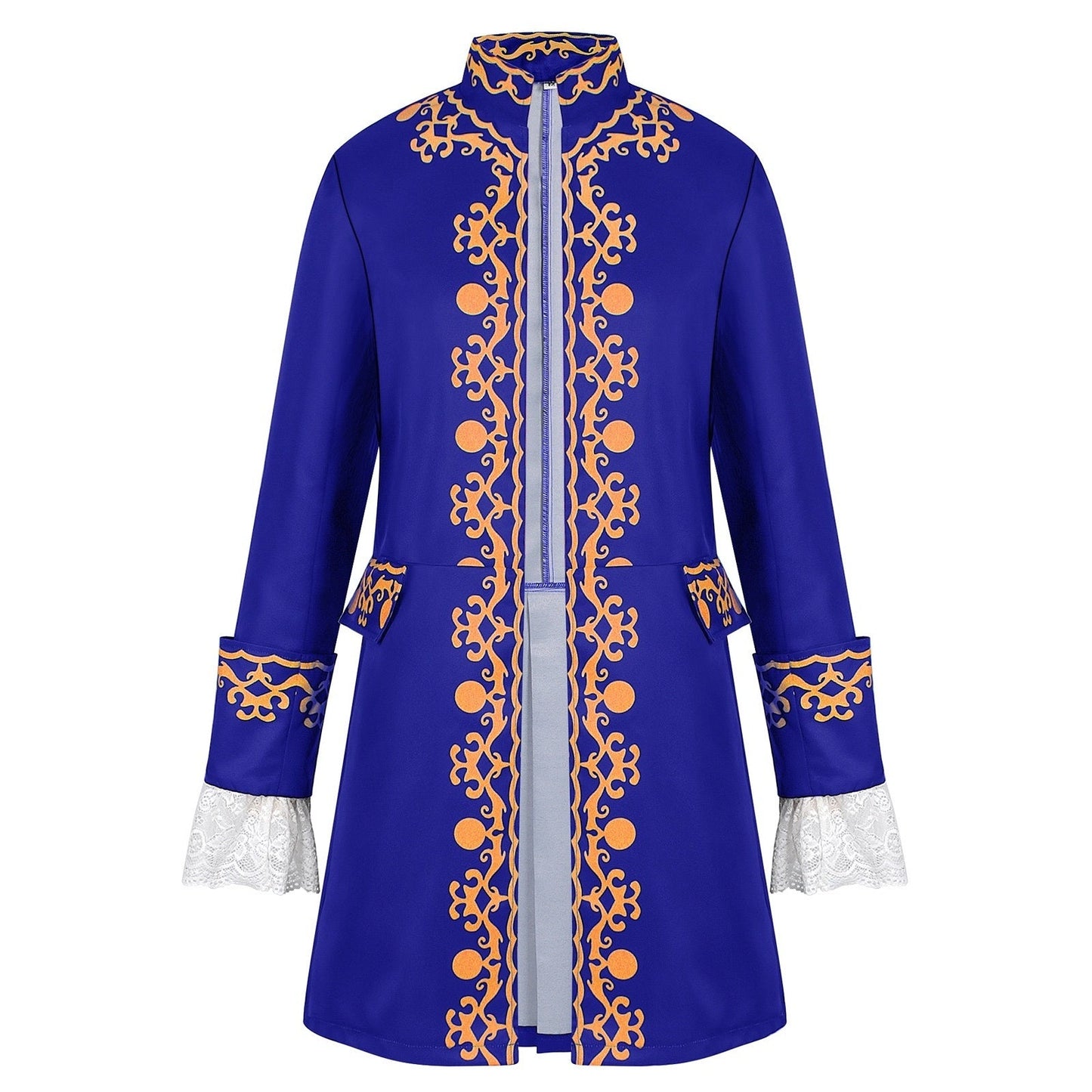 Men's Retro Vintage Punk Medieval Renaissance Steampunk Jacket