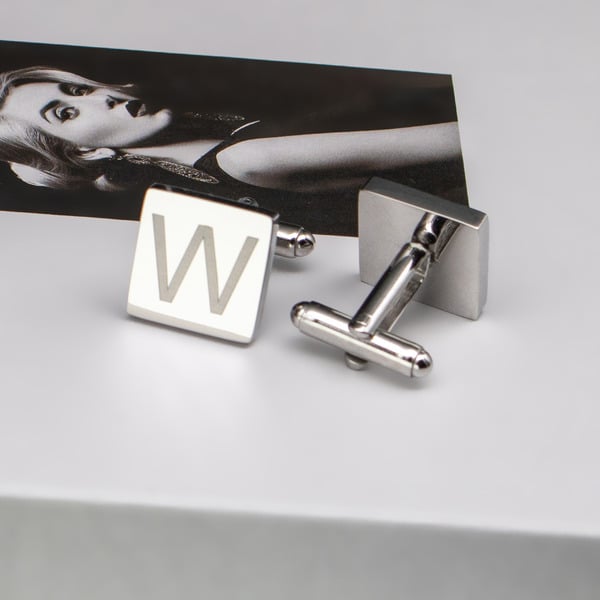 Classic Satinless Steel Cufflinks