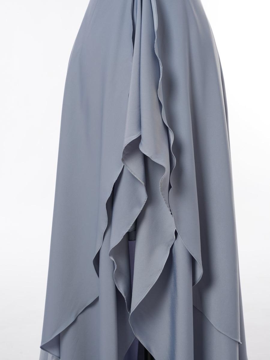 A-Line/Princess Plunging V-Neck Sleeveless Bridesmaid Dresses with Split Side