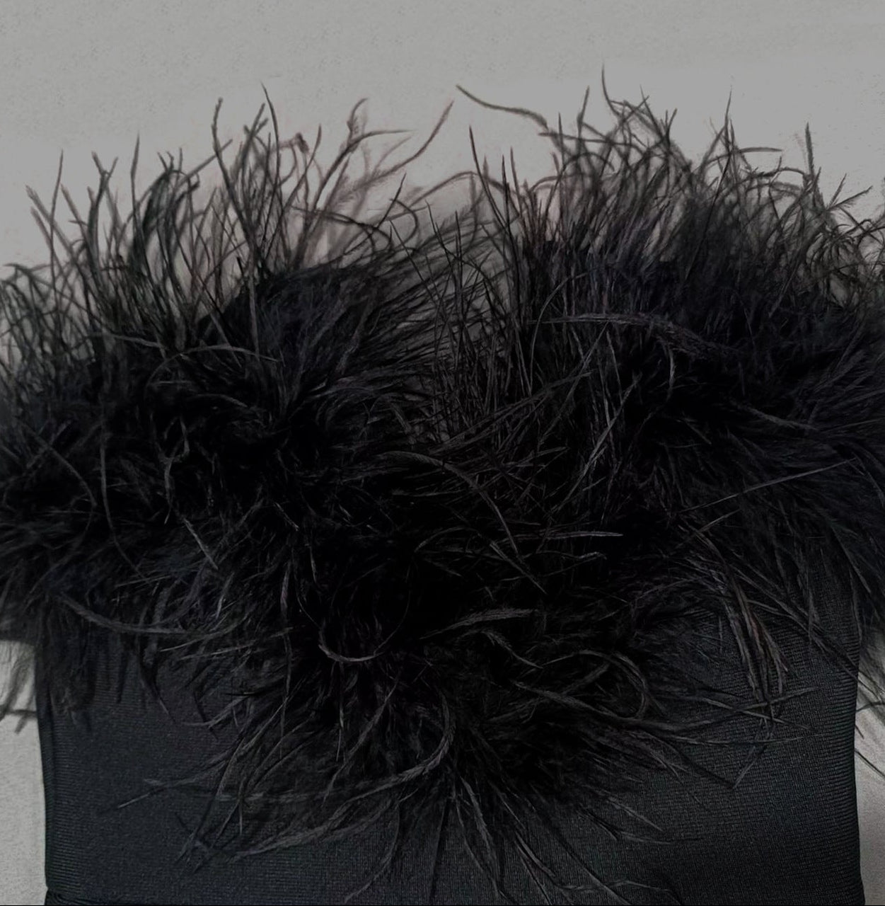 Sheath / Column Evening Dress Cocktail Party Floor Length Off The Shoulder Sleevesless Stretch Crepe with Feather