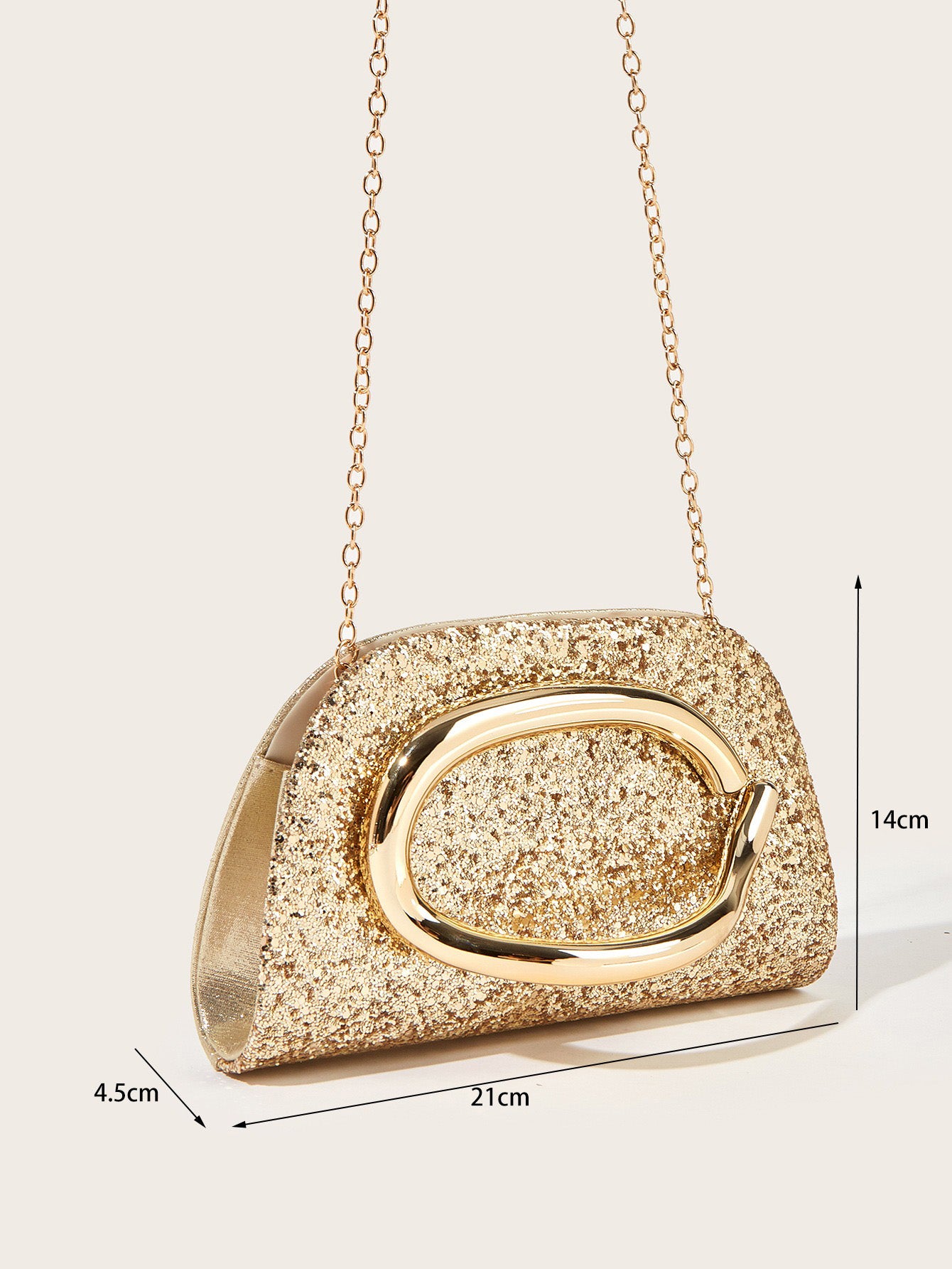 Sequin Shoulder Bag/Handbag with Chain Strap for Cocktail, Evening&Party