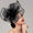 Elegant Net Saucer Hat Fascinator Hats Headpiece Flower Bow & Feather
