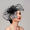 Elegant Retro Melbourne Hat Fascinators Headpiece with Feather & Flower