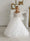 A-Line/Princess Off-the-Shoulder Tulle Flower Girl Dresses with Applique & Bowknot