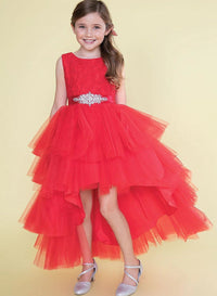 Ball Gown Tulle Flower Girl Dresses With Beading