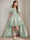 Ball-Gown Scoop Neck Short Sleeves Knee-Length Flower Girl Dress with Appliques