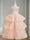 Ball-Gown Scoop Neck Sleeveless Floor-Length Flower Girl Dress with Lace & Appliques