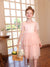 Ball-Gown Scoop Short Sleeves Knee-Length Tulle Flower Girl Dresses
