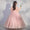 Off-the-Should Floor Length A-Line/Princess Embroidery Girl Party Dresses
