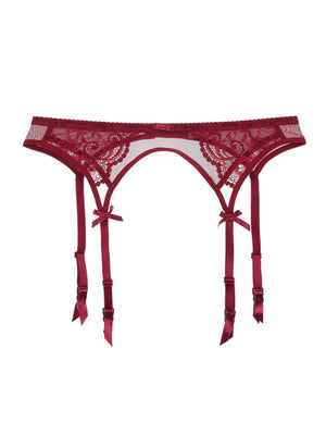 Sexy Lace Mesh Breathable Garter Stockings Polyester Panty