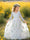 Floral Lace Embroidered Tulle A-Line Full-Length Garden Flower Girl Dress