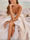 A-Line/Princess Sweetheart Court Train  Sleeveless Wedding Dresses With Bow(s)