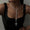 Cool Hip Hop Cross Pendant Rhinestone Long Necklace