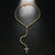 Cool Hip Hop Cross Pendant Rhinestone Long Necklace