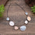 Exaggerated Daily Colorful Irregular Oval Wire Necklace