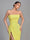 Sheath/Column Sequins Sweetheart Sleeveless Floor-Length High Side Split&Pleats Evening Dress With Back Lace-Up