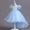 A-Line/Princess Asymmetrical High Low Flower Girl Dresses Scoop Neck Short Sleeves Girl Prom Garden Flower Girl Dress with Sequins