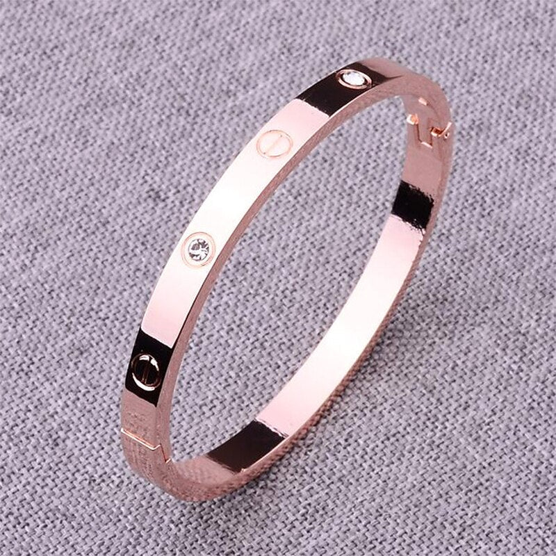 Ladies' Classic Satinless Steel Bracelet Women's Bracelet