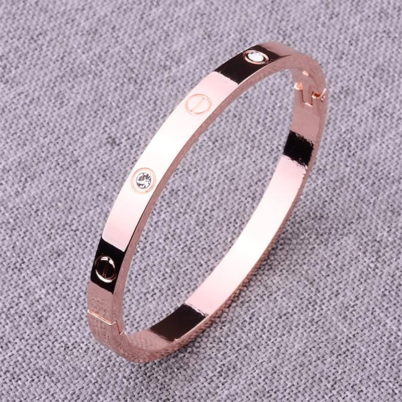 Ladies' Classic Satinless Steel Bracelet Women's Bracelet
