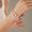 Stylish Sweet Double Rows Colorful Art Petal Stretch Bracelet