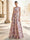 A-Line Evening Gown Elegant Jacquard Floral Dress Prom Floor Length Sleeveless One Shoulder with Slit Pocket Sage Wedding Guest Dress