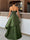 Sheath/Column Evening Dress Appliques Formal Off The Shoulder Sleeveless Floor-Length Layered With Back Zipper