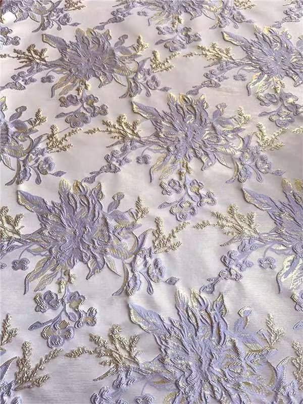 A Line/Princesses Evening Gown Elegant Floral Jacquard Evening Dress Satin Off the Shoulder Floor-Length Formal Dress With Overskirt