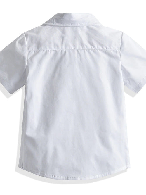 男童西服西装套，短袖夏季基础款，幼儿婚庆西服套装