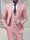 男士修身单排一扣三件套婚礼西服