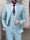 男士修身单排一扣三件套婚礼西服