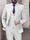 男士修身单排一扣三件套婚礼西服