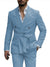 Men's Tailored Fit Single Breasted One-button 2 Pieces Wedding Suits