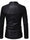 Black Men's PU Leather Blazer Office Work Solid Color Jacket