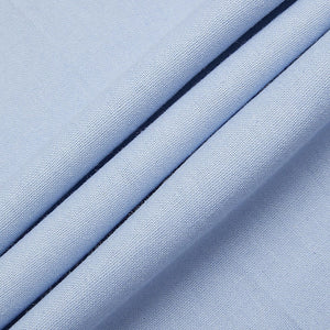 Sky Blue Men's Tailored Fit Single Breasted Two-Buttons Casual Beach Wedding Suits