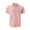 Fashion Men's Shirt Casual Breathable Lapel Solid Color Short Sleeve Shirt