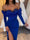 Sheath/Column Sweetheart Off-the-Shoulder Floor-length Long Dresses With Split Side & Sequins