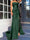 Sheath/Column Strapless Floor-length Long Dresses With Split Side