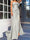 Sheath/Column Strapless Floor-length Long Dresses With Split Side