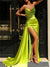 Sheath/Column Spaghetti Straps Floor-length Prom Dresses
