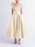 A-Line/Princess Cocktail Dress One-Shoulder Tea-Length Formal Wedding Guest Dresses