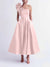 A-Line/Princess Cocktail Dress One-Shoulder Tea-Length Formal Wedding Guest Dresses